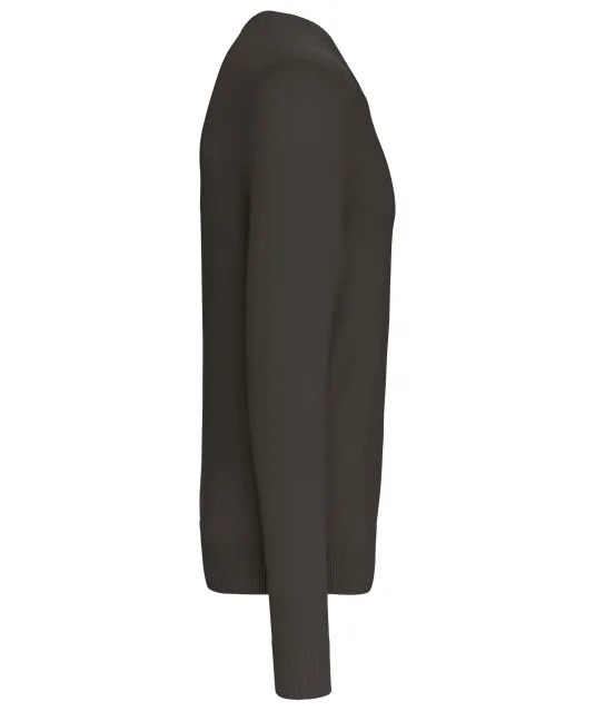 K965 - Heren pullover met v-hals Dark Grey