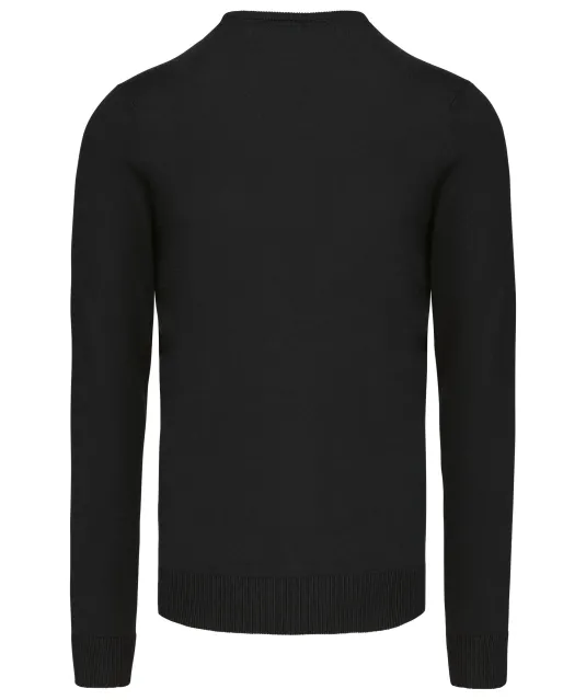 K965 - Heren pullover met v-hals Black