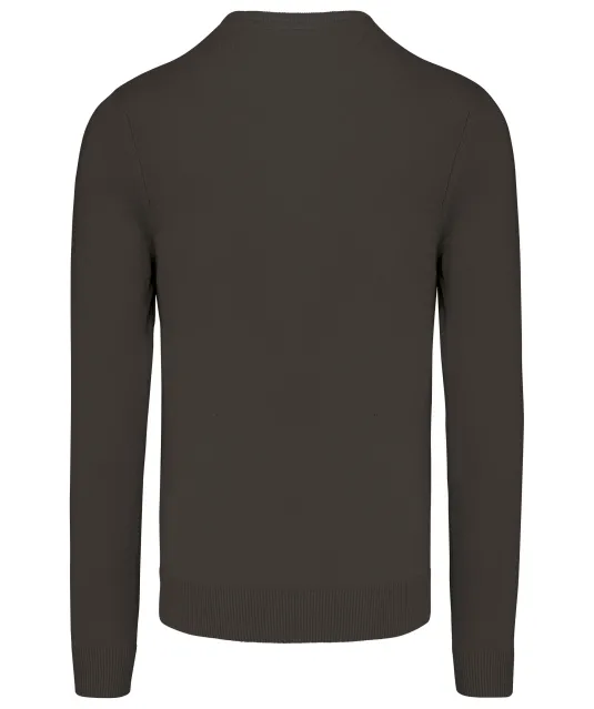 K965 - Heren pullover met v-hals Dark Grey