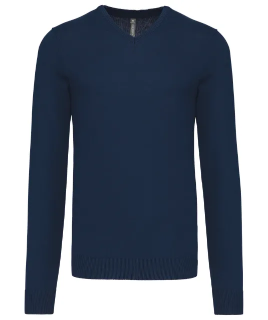 K965 - Heren pullover met v-hals Navy