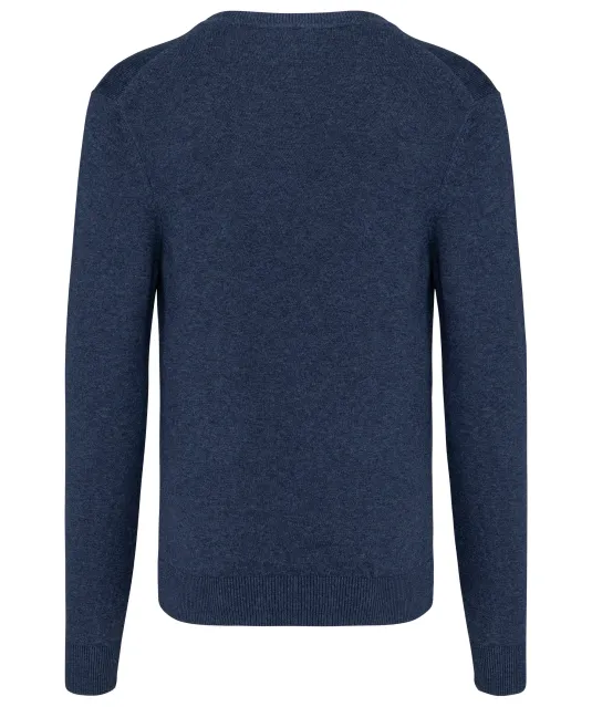 K982 - Premium pullover V-hals Navy Heather