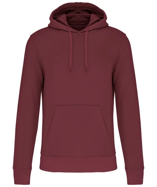 K4027 - Ecologische herensweater met capuchon Wine