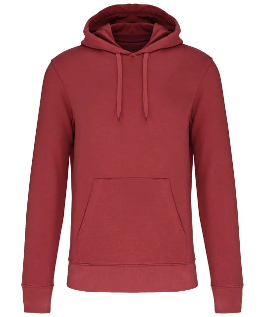 K4027 - Ecologische herensweater met capuchon Terracotta Red