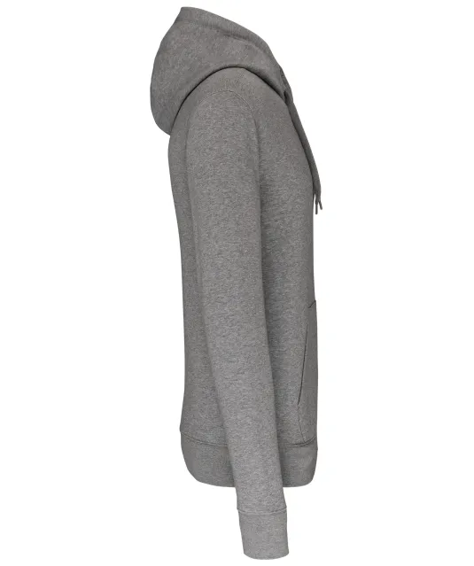 K4027 - Ecologische herensweater met capuchon Grey Heather