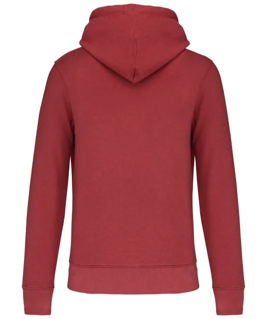 K4027 - Ecologische herensweater met capuchon Terracotta Red