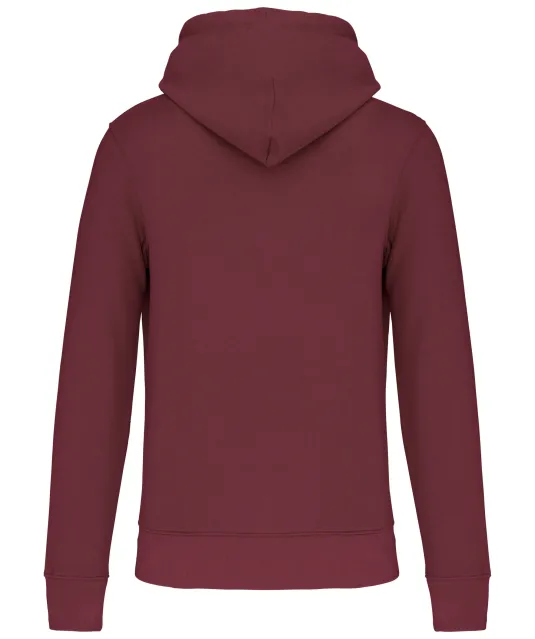 K4027 - Ecologische herensweater met capuchon Wine