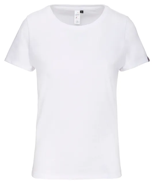 K3041 - Women's organic t-shirt "Origine France Garantie" White