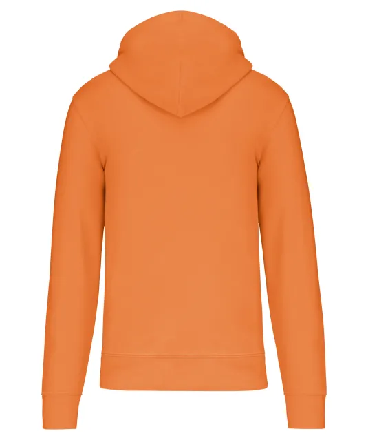 K4030 - Ecologische herensweater met capuchon en ritssluiting Light Orange