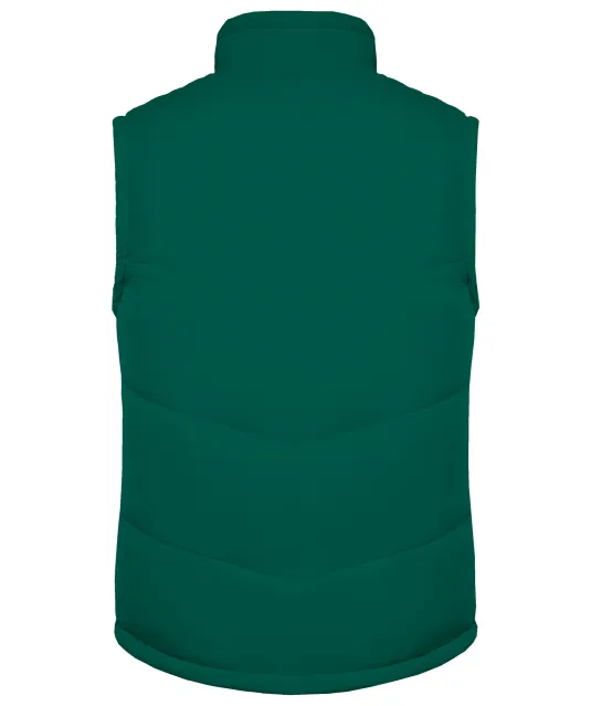 K6118 - Met fleece gevoerde bodywarmer Dark Green