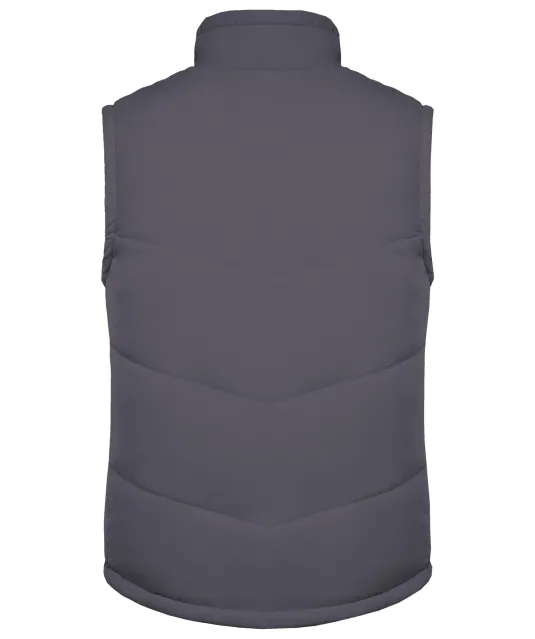 K6118 - Met fleece gevoerde bodywarmer Convoy Grey
