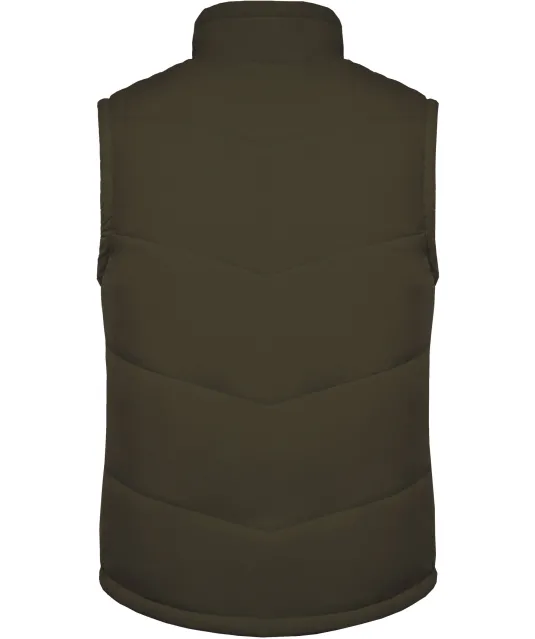 K6118 - Met fleece gevoerde bodywarmer Mossy Green