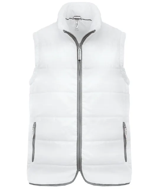 K6116 - Gewatteerde bodywarmer White