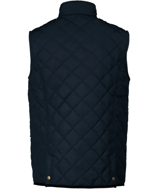 K6124 - Gewatteerde herenbodywarmer Navy / Black