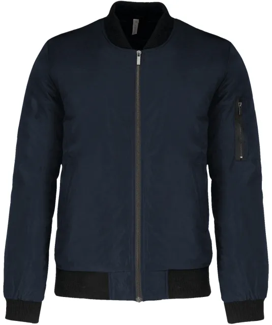 K6122 - Heren bomberjack Navy