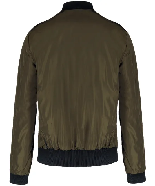 K6122 - Heren bomberjack Deep khaki