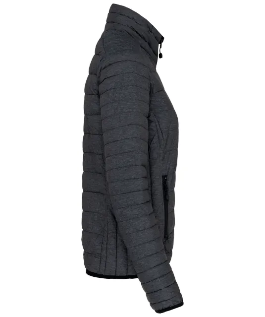 K6121 - Ladies' lightweight padded jacket Marl Dark Grey