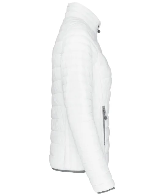K6121 - Ladies' lightweight padded jacket White