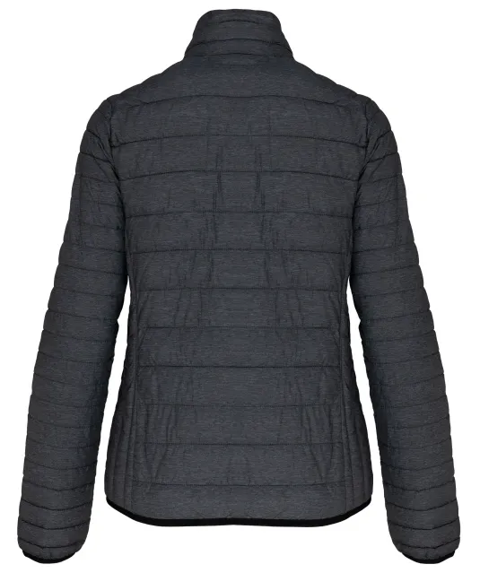 K6121 - Ladies' lightweight padded jacket Marl Dark Grey