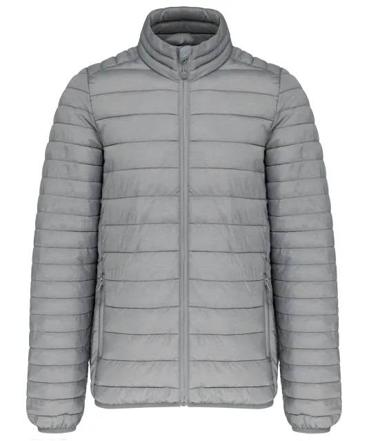K6120 - Men's lightweight padded jacket Marl Silver