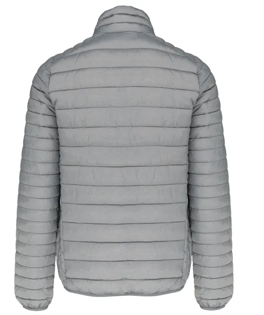 K6120 - Men's lightweight padded jacket Marl Silver