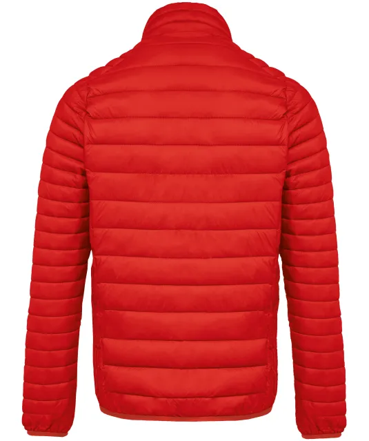 K6120 - Men's lightweight padded jacket Red