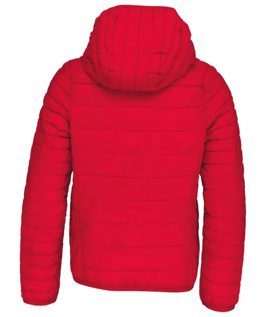 K6112 - Lichte kinderjas met capuchon Red