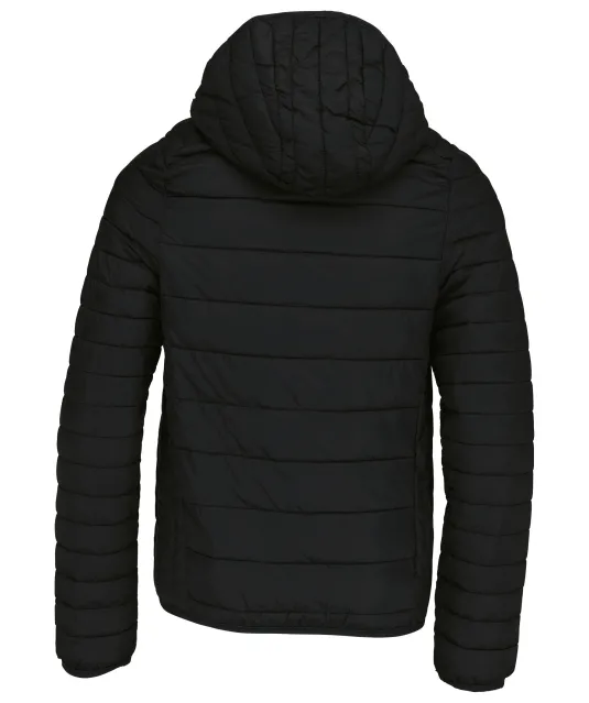 K6112 - Lichte kinderjas met capuchon Black