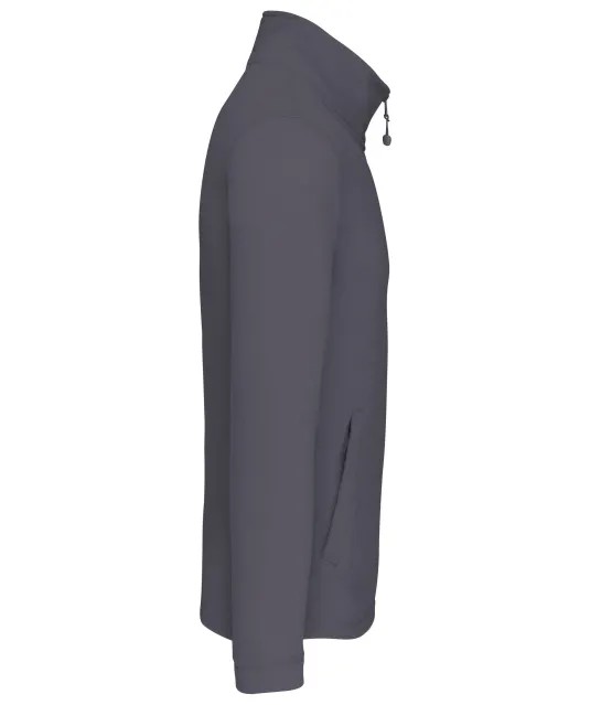 K9102 - Microfleece met rits Convoy Grey