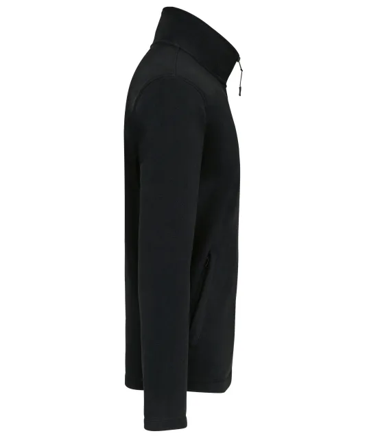 K9102 - Microfleece met rits Black