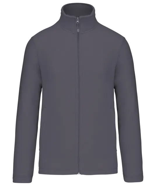 K9102 - Microfleece met rits Convoy Grey