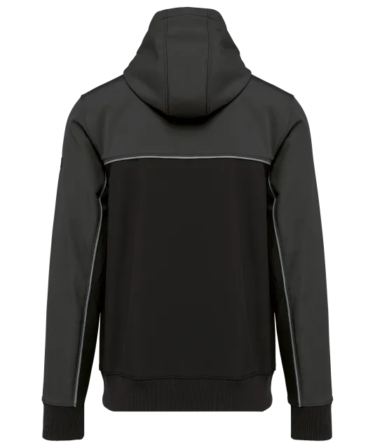 WK450 - 3-laags unisex softshelljas Black / Dark Grey