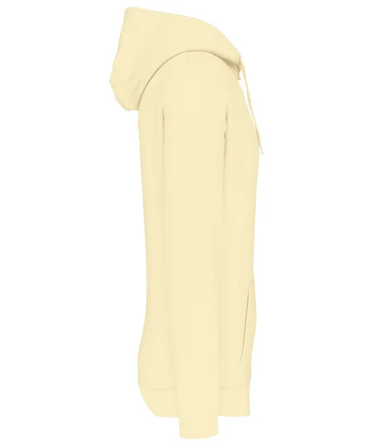 K476 - Herensweater met capuchon Straw Yellow