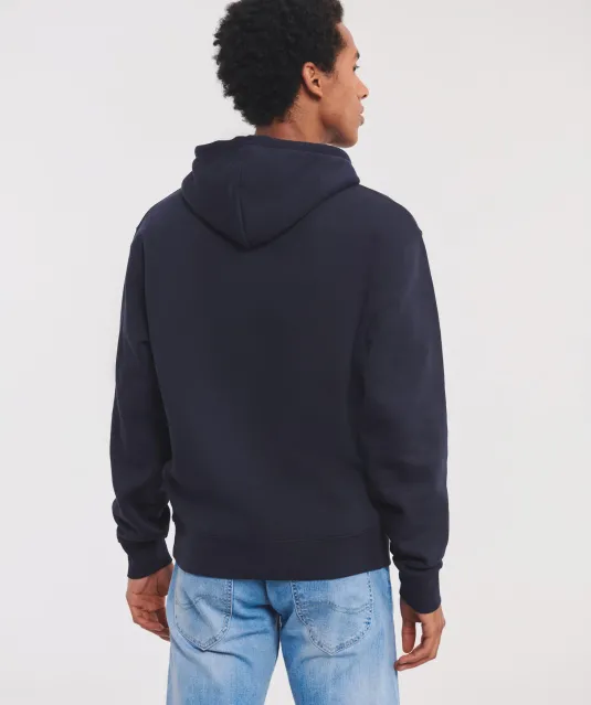 RU265M - Authentic Sweater met capuchon Black