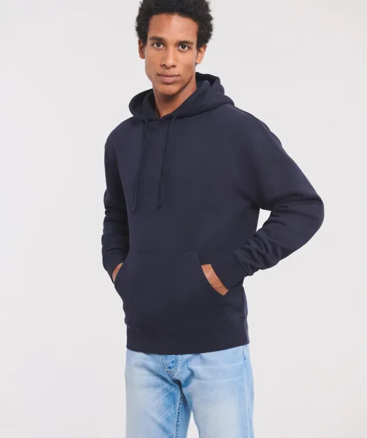 RU265M - Authentic Sweater met capuchon Black