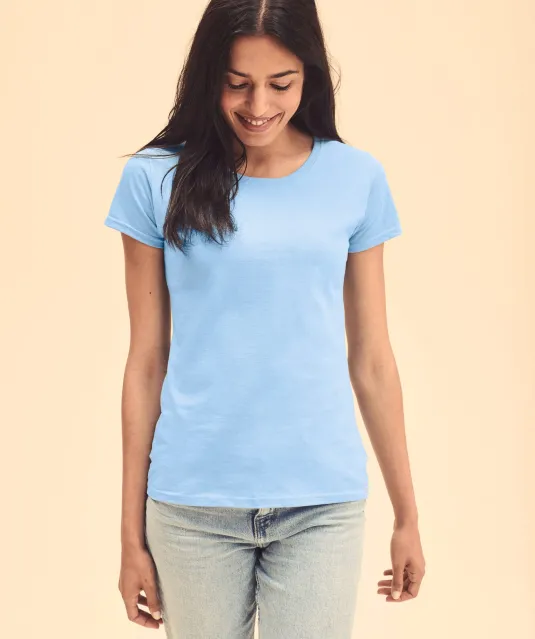 SC61372 - Lady-fit Valueweight T (61-372-0) White