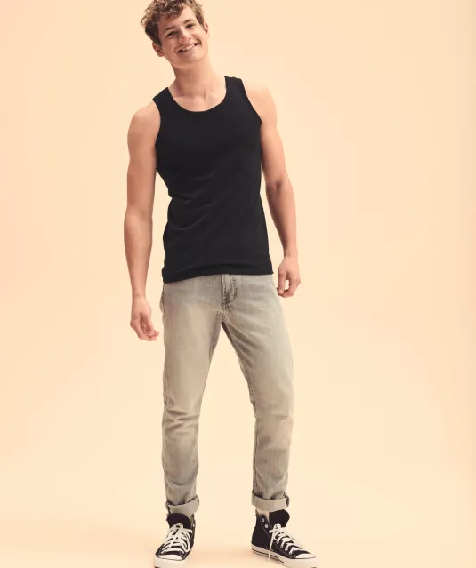 SC294 - Valueweight Athletic Vest (61-098-0) White