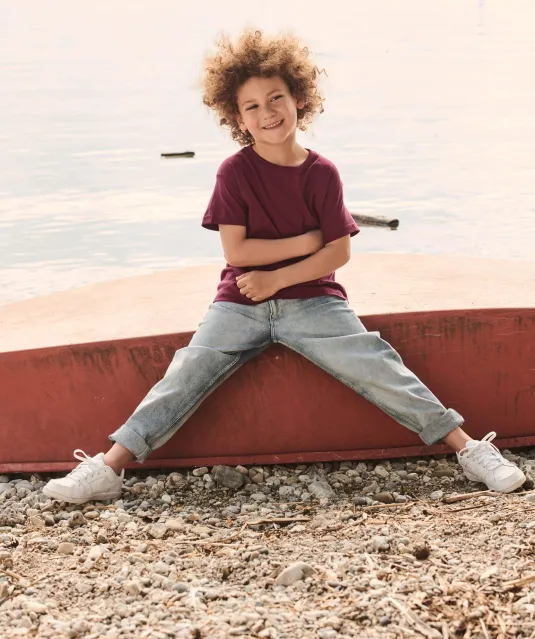 SC221B - Kids Valueweight T (61-033-0) Sky Blue