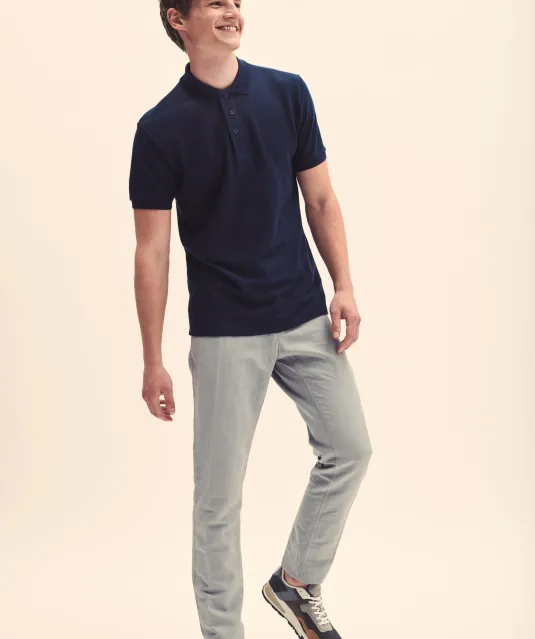 SC63204 - Heavy 65/35 Polo (63-204-0) White