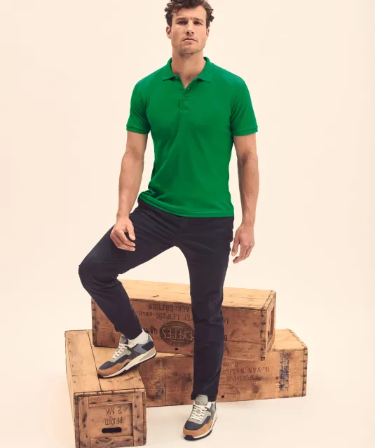 SC63218 - Premium Polo (63-218-0) White