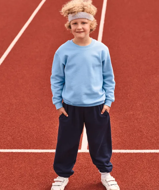 SC64051 - Klassieke joggingbroek met elastisch enkelboord (64-051-0) Black