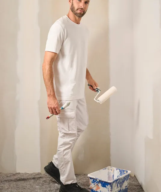 WK305 - Ecologisch uniseks T-shirt met korte mouwen White