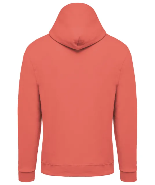 K476 - Herensweater met capuchon True Coral
