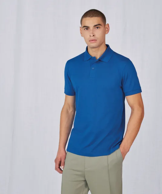 CGPU428 - MY ECO POLO 65/35 Heren korte mouwen Black