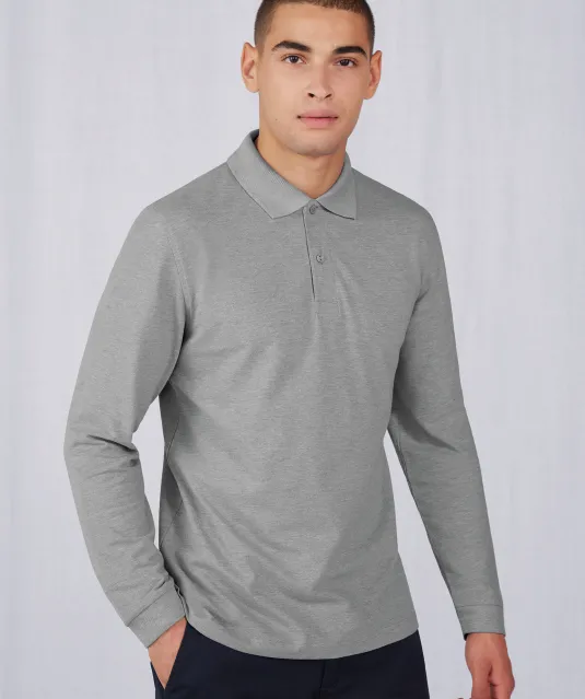 CGPU427 - MY POLO 210 Heren lange mouwen Black