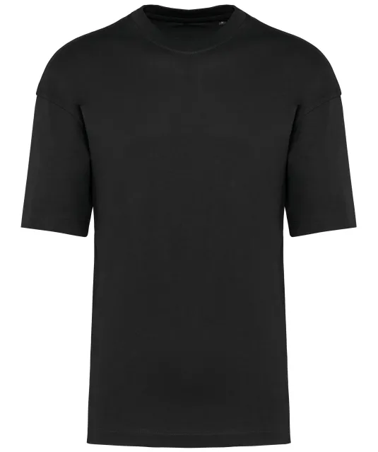 K3008 - Oversized T-shirt korte mouwen uniseks Black