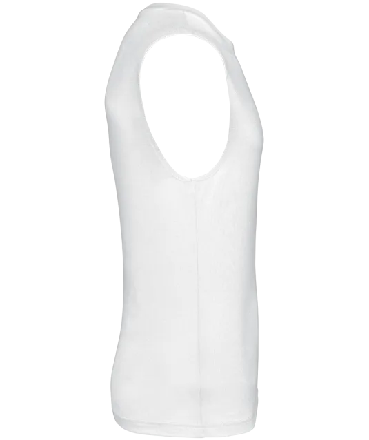 K3022IC - Duurzaam mouwloos heren-T-shirt White