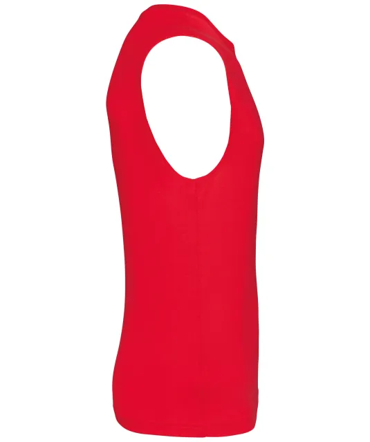 K3022IC - Duurzaam mouwloos heren-T-shirt Red