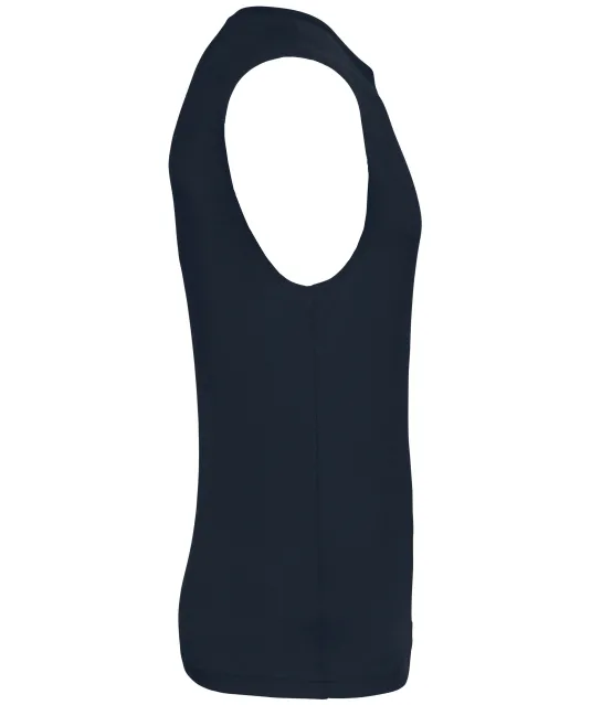 K3022IC - Duurzaam mouwloos heren-T-shirt Navy