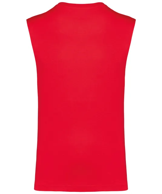 K3022IC - Duurzaam mouwloos heren-T-shirt Red