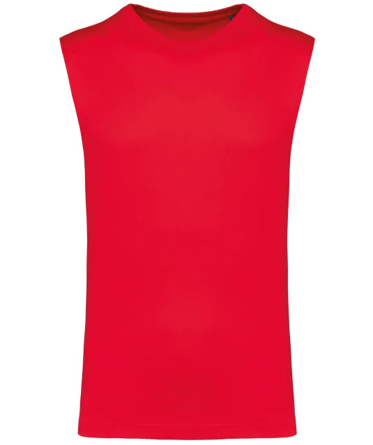 K3022IC - Duurzaam mouwloos heren-T-shirt Red